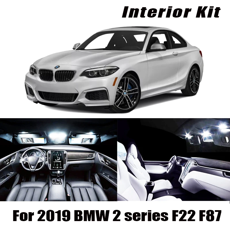 13 шт. автомобильные лампы для BMW 2 серии F22 F87 2019|Сигнальная лампа| |
