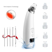 hot selling acne suction mini facial black dots point pore cleaner nose cleaning blackhead remover vacuum