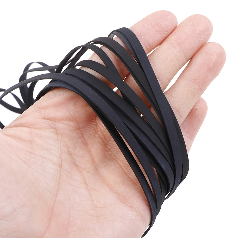 

High Quality 1PCS New Rubber Belt Replace Turntable Phono Tape CD Player Plattenspieler Drive Belt Rubber Elastic Flat Belt