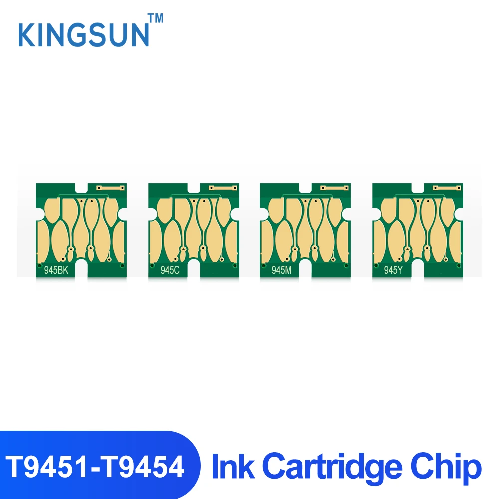 

T9451 T9452 T9453 T9454 совместимый чернильный картридж чип для Epson рабочей силы Pro WF-C5790 WF-C5710 WF-C5290 WF-C5210 принтер