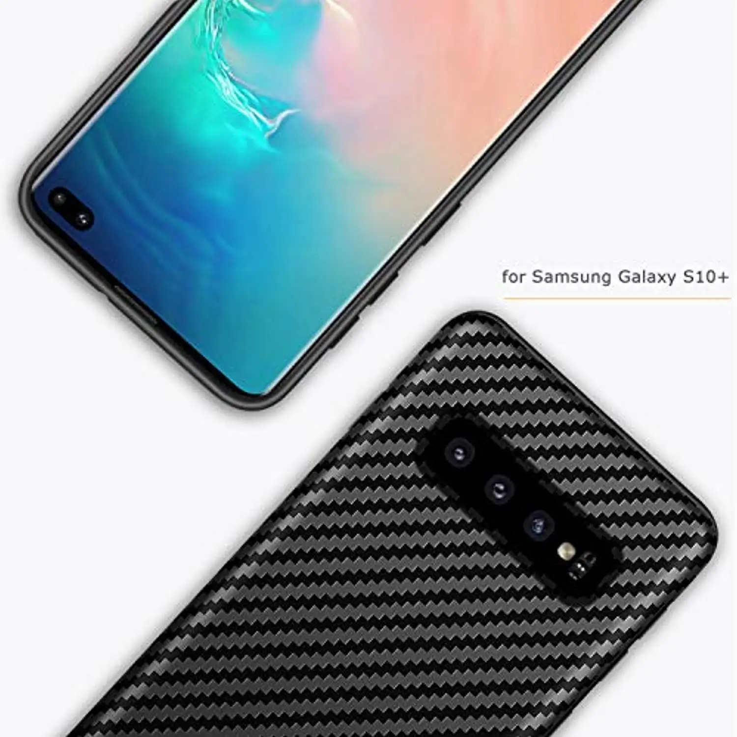 Матовый чехол из углеродного волокна для Samsung Galaxy S10 Plus S10E S9 S8 ТПУ Note 10 9 8 A6 A7 J4 J6 J8 2018