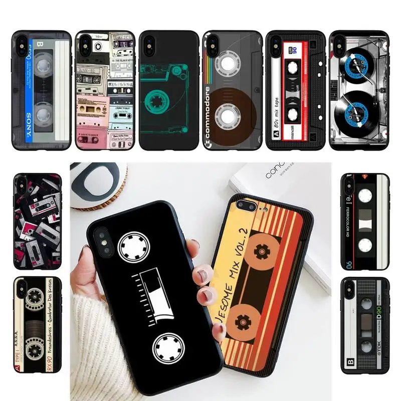 

Retro record Phone Case For iPhone 11 8 7 6 6S Plus X XS MAX 5 5S se 2020 11 12pro max iphone xr case