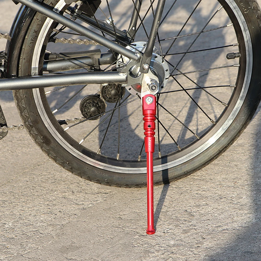 

Litepro Bicycle support Aluminum alloy Bike Footrest For foldable bicycle brompton Support Side Kick Stand Accessories