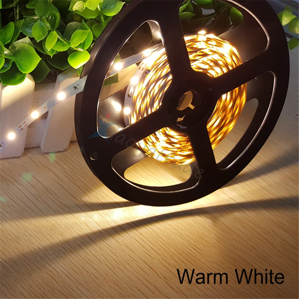 Светодиодная ленсветильник 12 В постоянного тока 2 А источник питания 2835 RGB лента