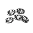 5 шт., наклейки на ключи с дистанционным управлением для Toyota Corolla Yaris Aygo GT86 Prius RAV CHR Camry Auris Avensis Avalon RAV4