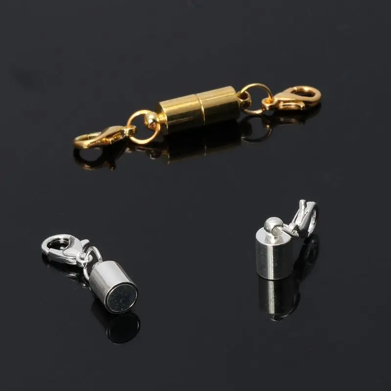 5 шт./лот Новые магнитные застежки цилиндрическая застежка карабин для