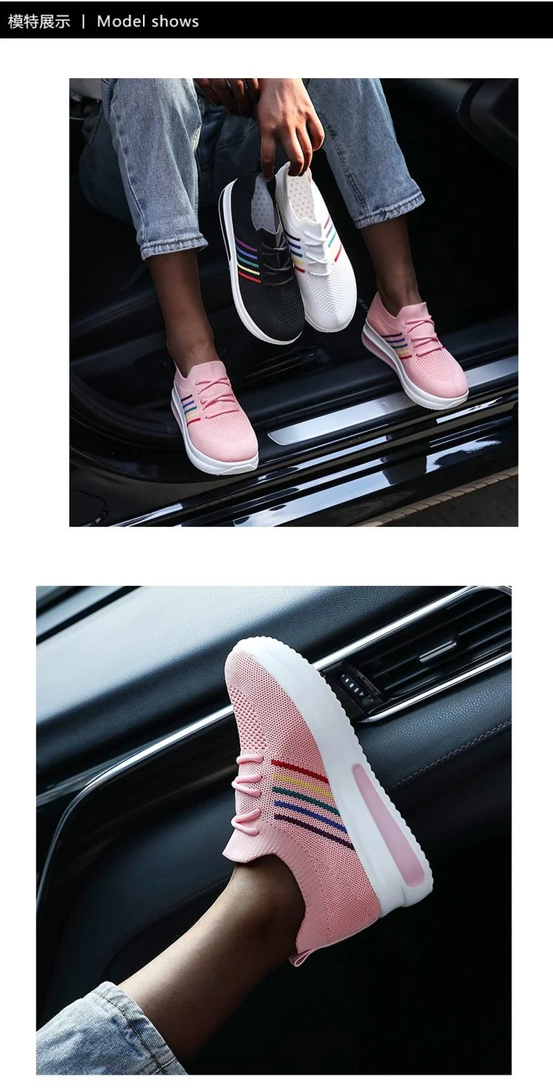 

Women's shoes summer single shoes new 2021 mesh breathable casual white shoes thin women's soft sole soft surface comfortable