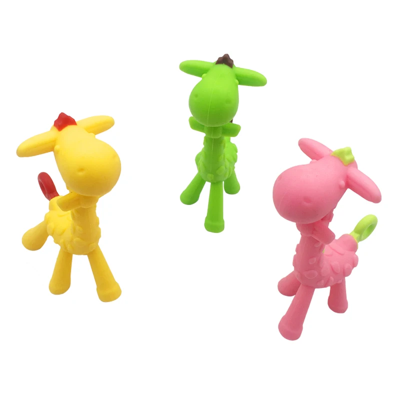 Детский силиконовый Прорезыватель для зубов в форме жирафа | Мать и ребенок