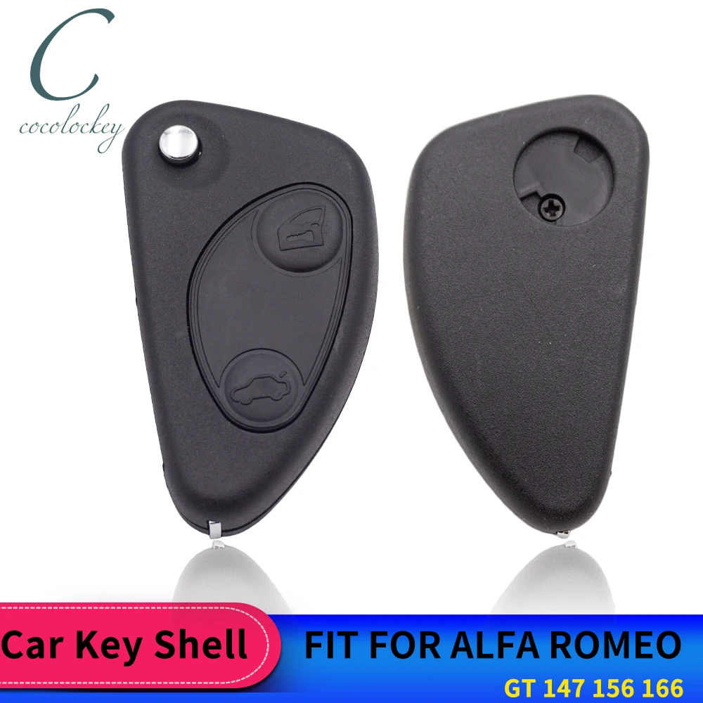 Корпус автомобильного ключа дистанционного управления cococolockey для ALFA ROMEO GT 147 156 166