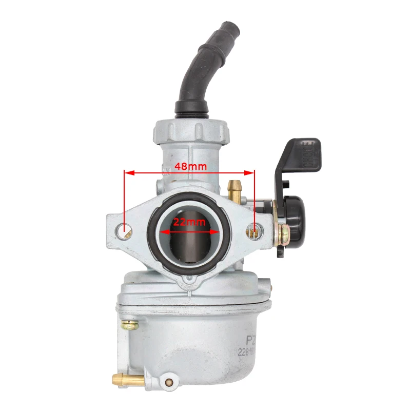 PZ22 22 мм карбюратор мотоцикла КАРБЮРАТОРНЫЙ ДВИГАТЕЛЬ для 125cc KAYO Apollo Bosuer Xmotos Kandi Dirt/Pit велосипеды обезьяны