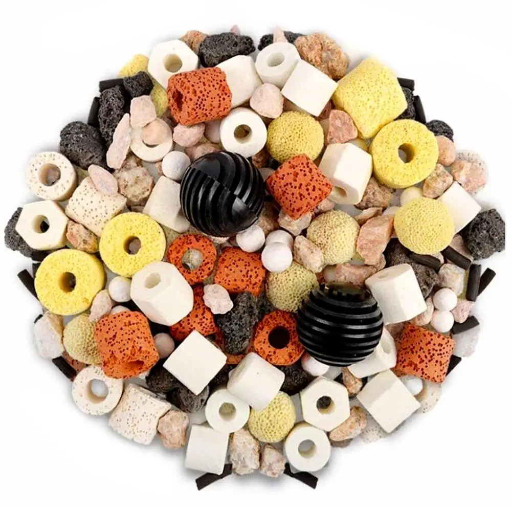 Аквариумные био-шарики фильтр аквариумный пруд карбоновые керамические кольца