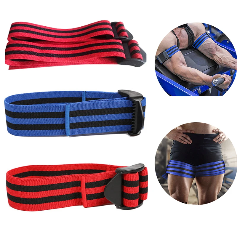 Fitness Occlusion Training Bands Arm Leg Muscle Gym Equipment Weightlifting Blood Flow Restriction Bands Sports Accessories