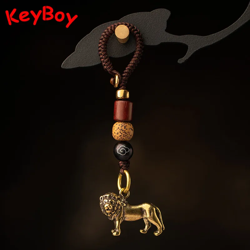 Медные маленькие подвески в стиле ретро ручная работа плетеный шнур