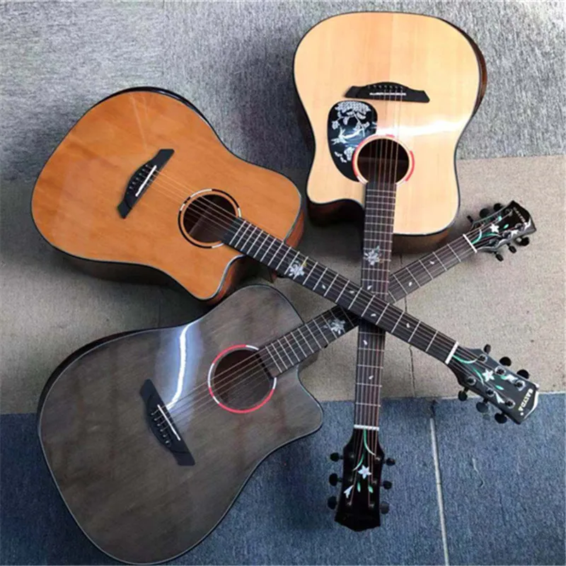 

41 дюйм, новая фанера, подлокотник, народные гитары, гитара из ели