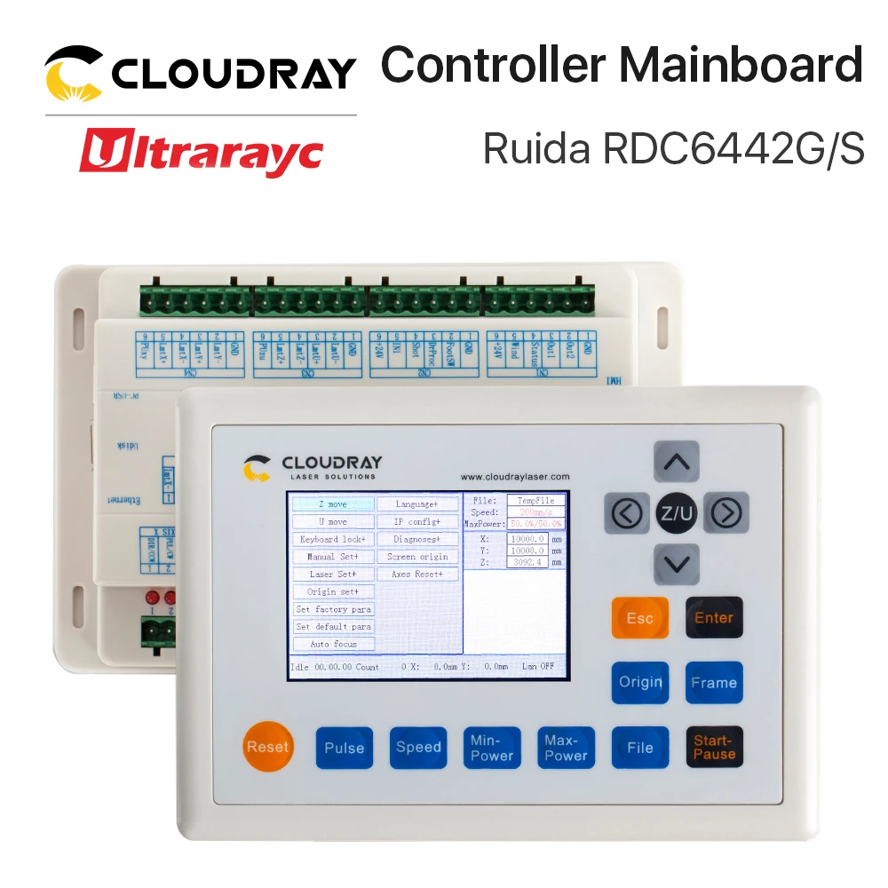 Ultrarayc Ruida RD RDC6442G Co2 лазерный DSP контроллер для лазерной гравировальная и режущая