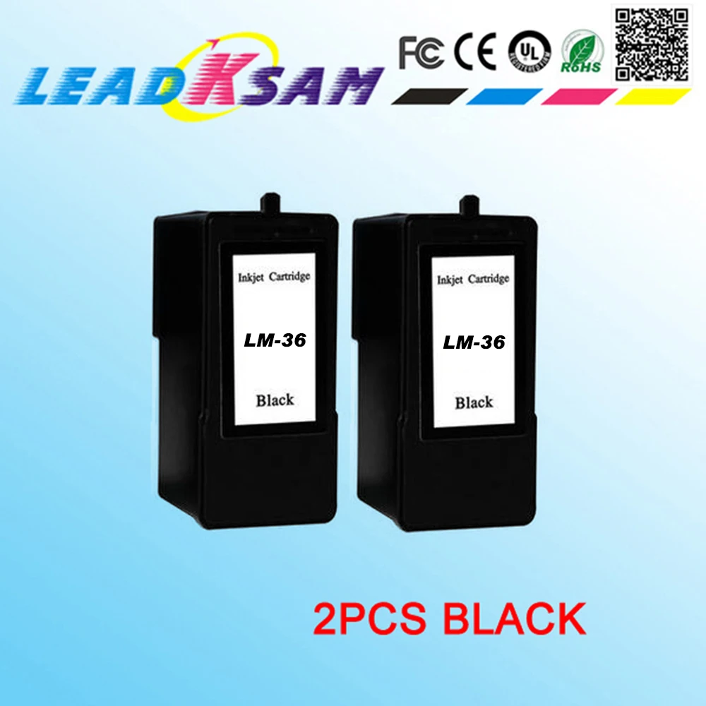 Картридж с черными чернилами 2x LM36 совместимый lexmark36 36xl X3650 X4650 X5650|cartridge belt|cartridge
