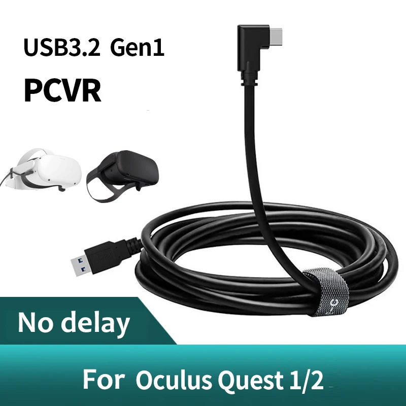 Кабель для передачи данных USB 3 2 Type-C Oculus Quest Link 5 м | Электроника