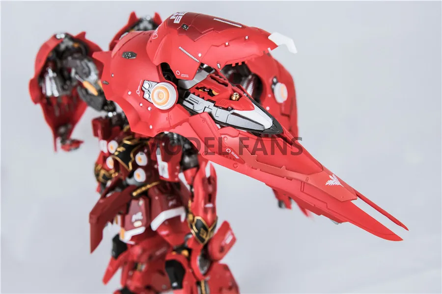 Модели вентиляторов AnaheimFactoryModels MB metalbuild 1/100 кшатриев красная версия аниме Gundam Unicorn фигурку робот игрушка