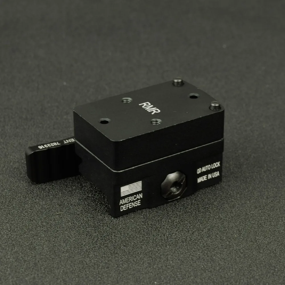 

Tactical Mini DOCTER Red Dot Sight Mount Riser Scope Mount With QD Auto Lock Fit 20mm Rail For Airsoft Pistol Hunting