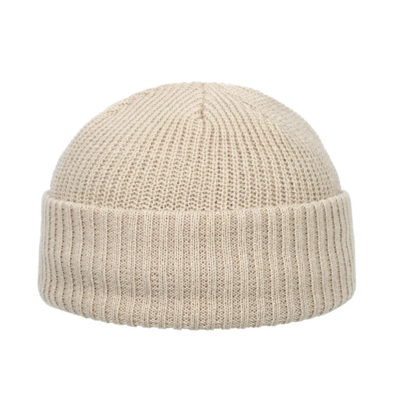 Короткая вязаная зимняя шапка уличная одежда повседневная в стиле хип-хоп для