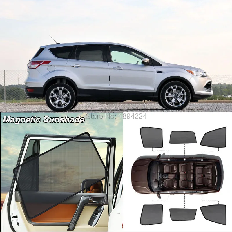 Автомобильный полноразмерный Магнитный солнцезащитный козырек с защитой от УФ