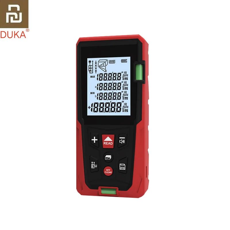 Youpin DUKA LS3 интеллигентая (ый) цифровой лазерный дальномер 60/80 м линейка охотничья