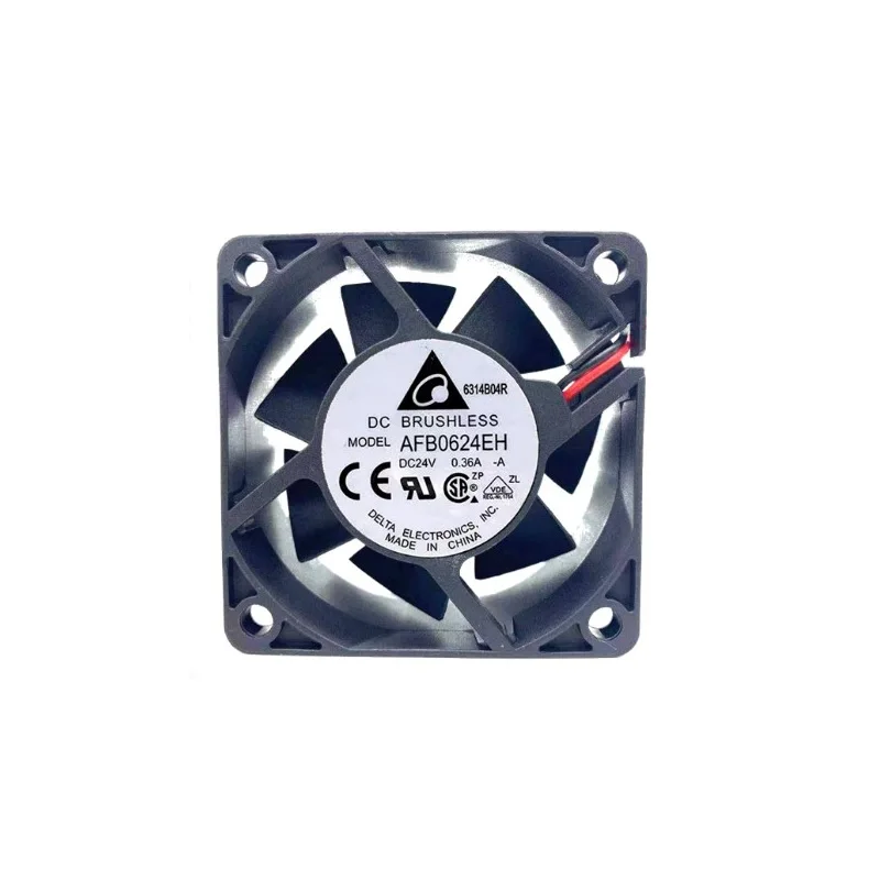 Оригинальный AFB0624EH 6cm6025 24V 0.24A Вентилятор охлаждения с двойной частотой шариков