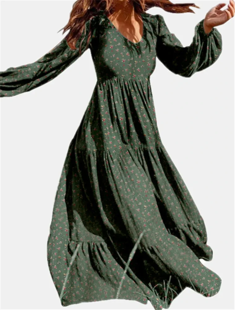 

Dress with big swing