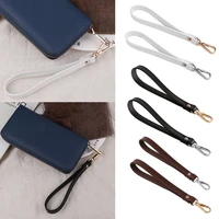 genuine leather handbag strap bag replacement wrist strap buckle wrist strap hands free wristlet for purse wallets keychain