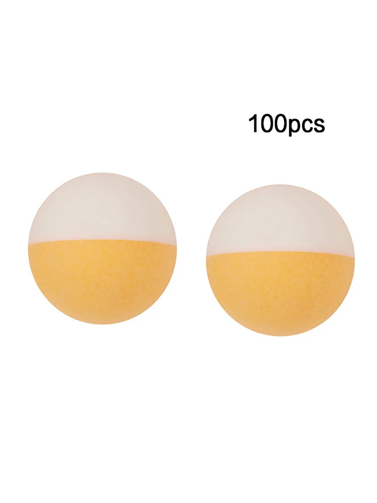 

100pcs Professional 3 Star 40mm Dual Color Ping Pong Ball Table Tennis Balls