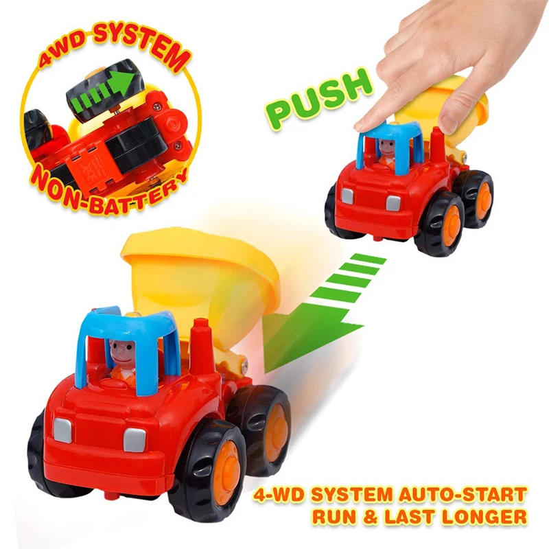 HOLA 326CD Мощный Автомобильный строительный транспорт игрушечный набор