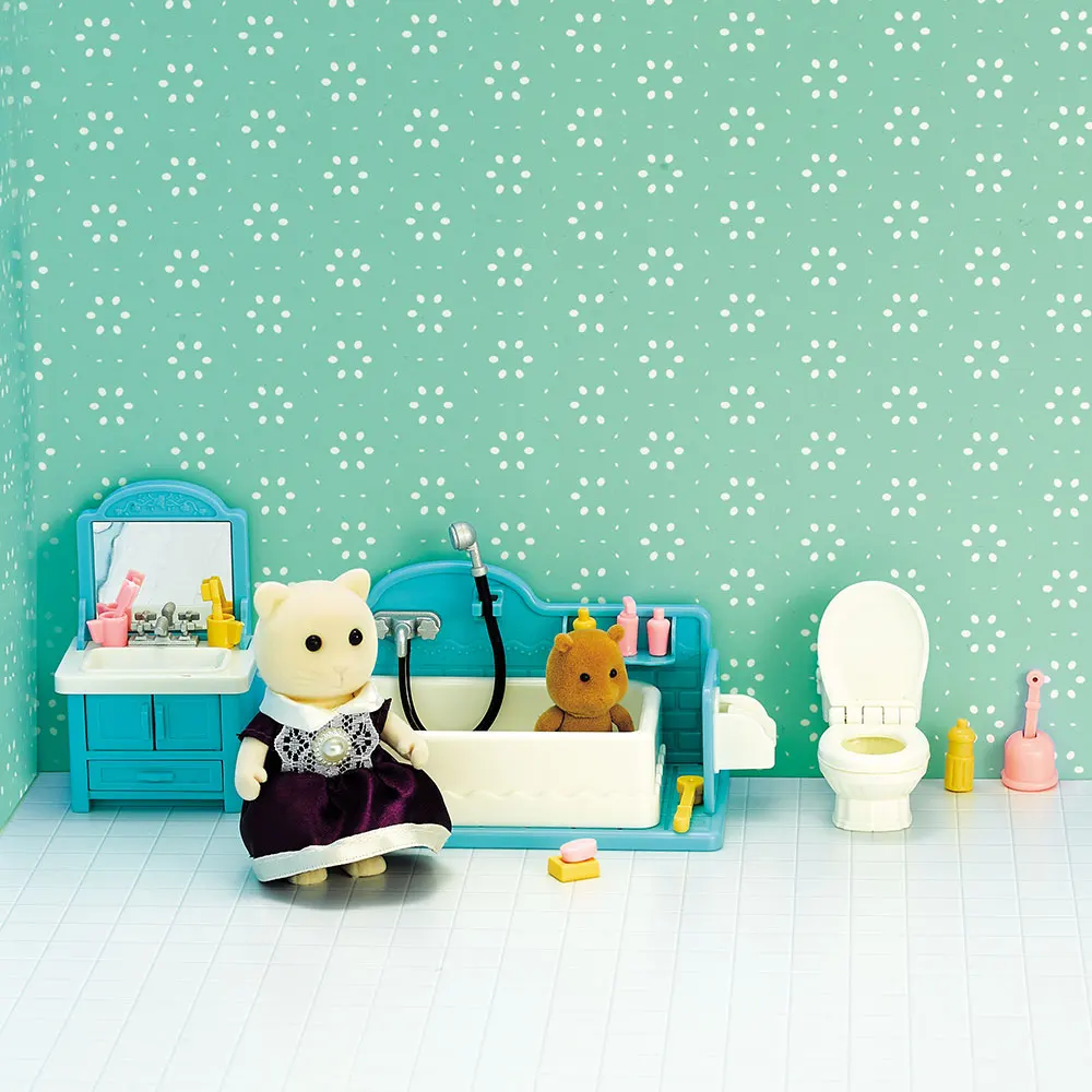 2021 new forest family montessori kitchen miniature doll house 112 toy kitchen accessories dollhouse furniture toys for girls free global shipping
