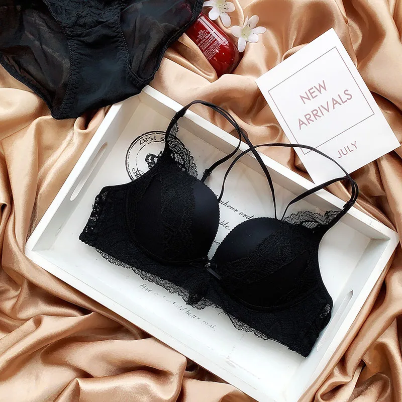 Новинка сексуальное женское чувство искушения собрать маленький бюстгальтер