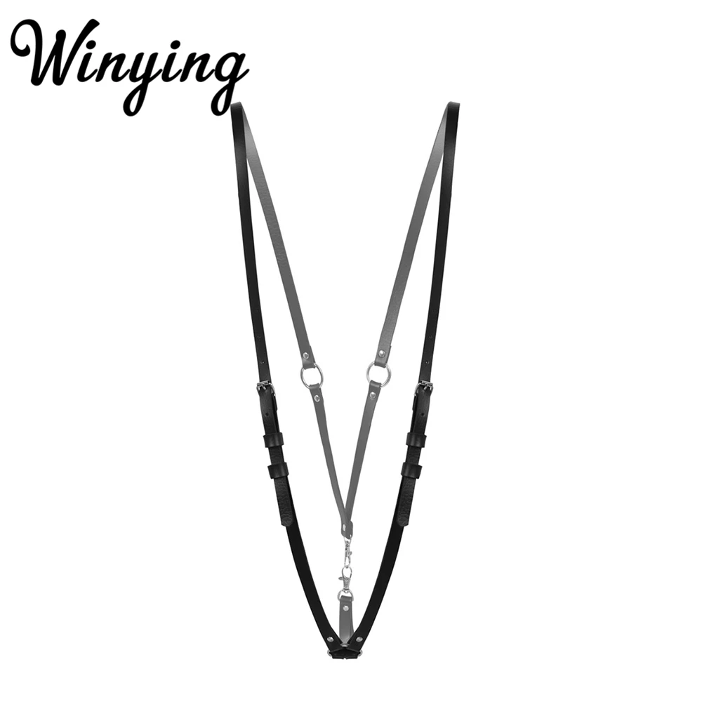 Модные женские ремни из искусственной кожи регулируемые сексуальные для тела