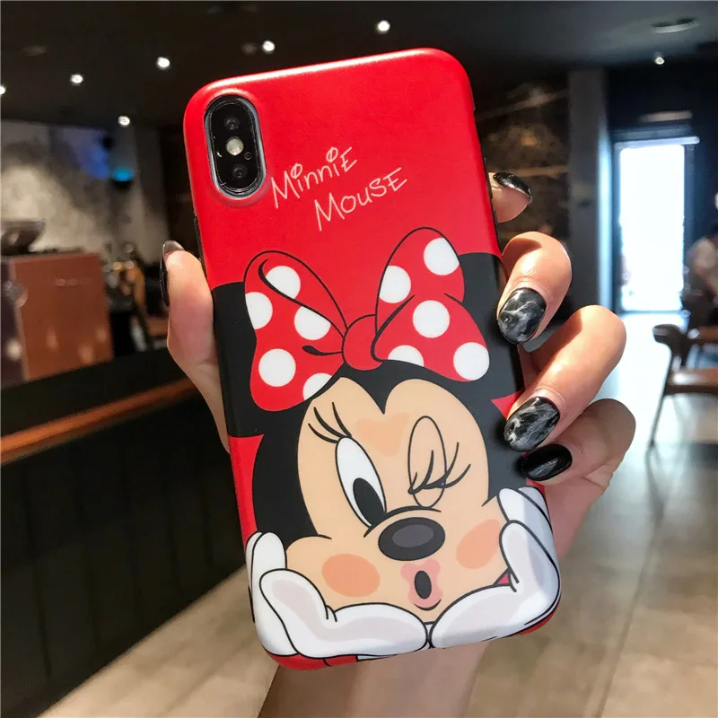 3D мультфильм маленький Стич волосы мяч шнур силиконовый чехол для iPhone 7 8 X XR XS MAX 6 plus samsung Galaxy S10 S9 S8 Note 9 чехол - Цвет: A