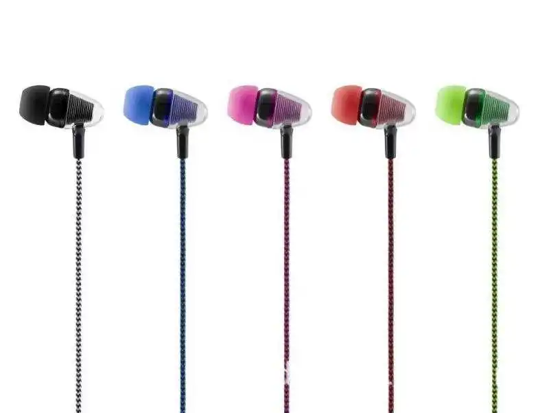 

Wired Earphones Subwoofer Headphones 3.5mm for iPhone Smartphones Tablet Laptop