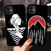 twin peaks fire walk with me dale cooper phone cover for iphone 11 12 13 pro max x xs xr max 7 8 plus 6s se20 silicone tpu case
