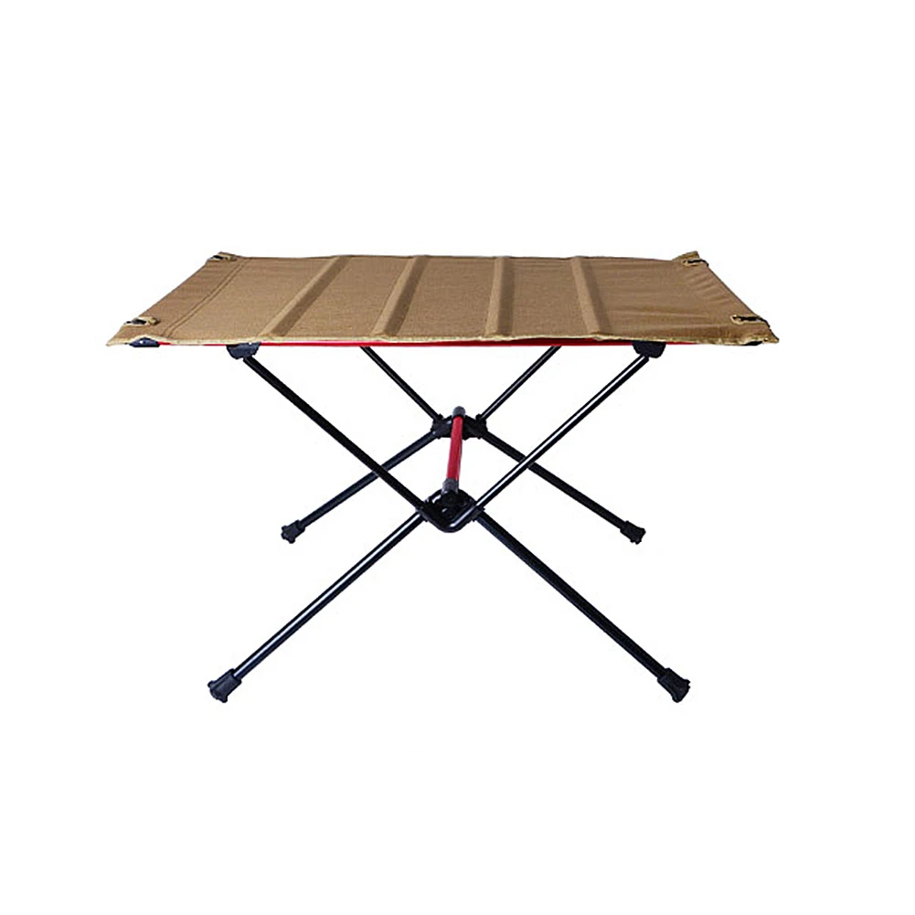 

Portable Foldable Camping Table Practical Classic Texture Aluminum Alloy Multi-functional Outdoor Furniture Dinner Desk