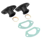 2 комплекта 455258 бензопилы Выпускной впускной коллектор с кольцом и прокладкой для 45CC4500 52CC5200 58CC5800 запчасти для китайской пилы