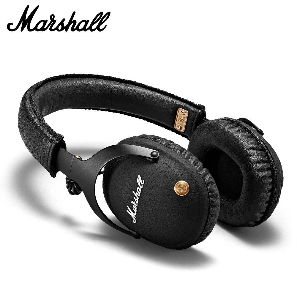 

Marshall Monitor Bluetooth Wireless Over-Ear Headphones Rock Earphones Noise-Isolating Deep Bass Foldable Sport Gaming Headset