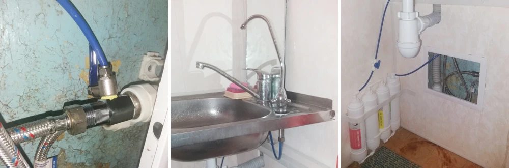 Coronwater очиститель воды 4 этапа портативный ультрафильтрация питьевой воды фильтр системы PUI-4