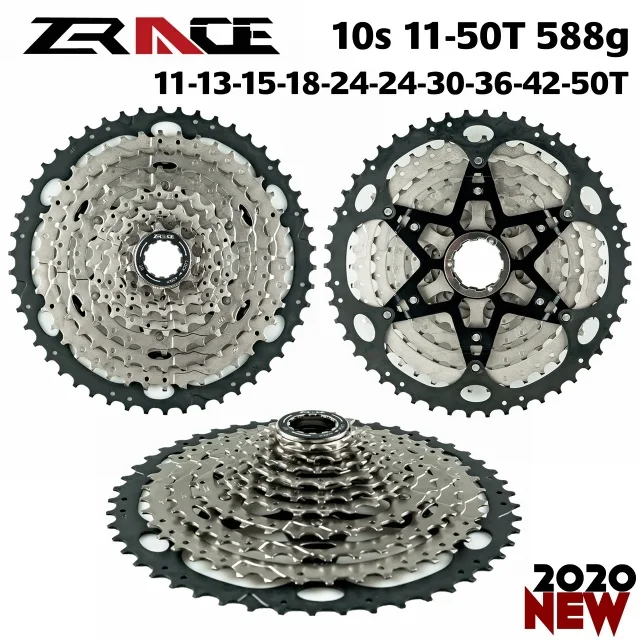 Кассета для велосипеда zracing 8 9 10 11 скоростей MTB велосипед freewheel 11-42 T/11-46 T/11-50 T/11-52 T для ALIVIO/DEORE/SLX/XT - Цвет: 10s 11-50T