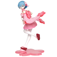 life in another world from scratch rem cherry blossom action figure movie tv pvc model toy ornaments