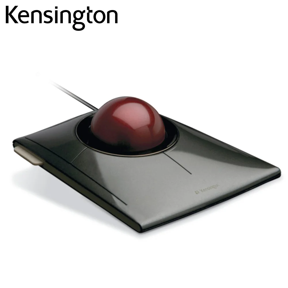 Kensington оригинальный SlimBlade медиа контроль Trackball оптическая USB мышь для ПК или
