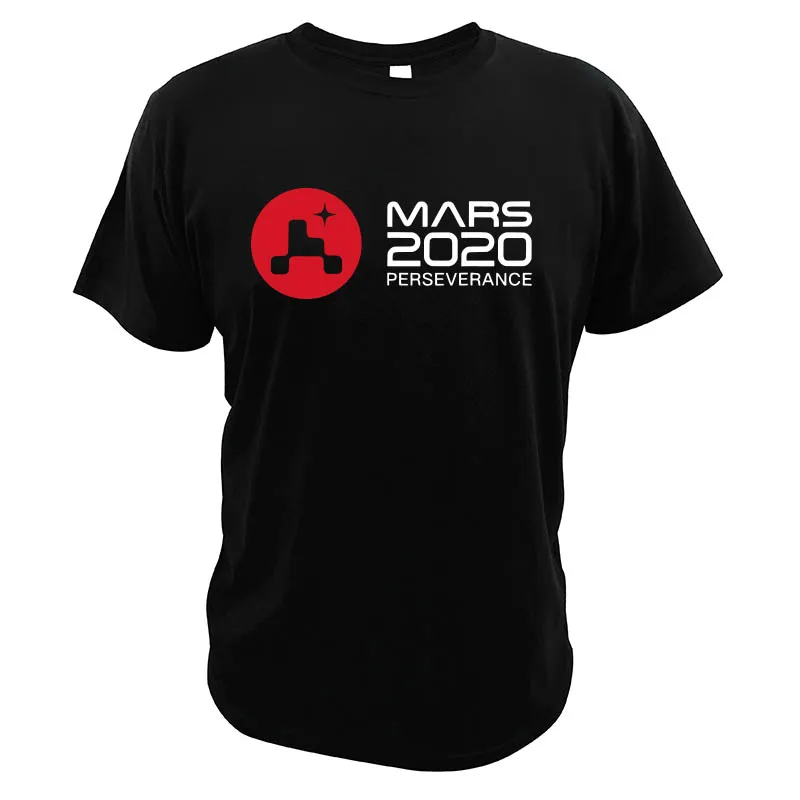 Mars 2020 футболка усидчивость Rover Старт день памятная красный планета Новинка ЕС