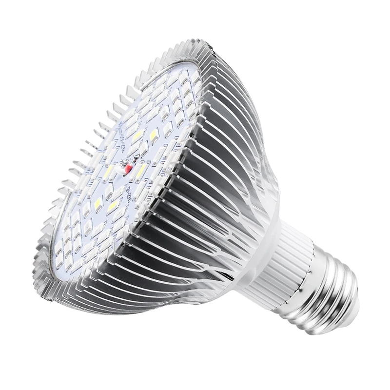 

JUSS FORT New LED Plant Light Full Spectrum 30W50W80W Planting Light Greenhouse Vegetable Seedling Plant Growth Light E27
