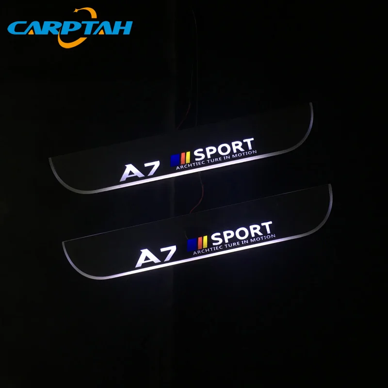 4 шт. подвижная лампа для порога двери Audi A7 R7 RS7 2012-2015 | Автомобили и мотоциклы