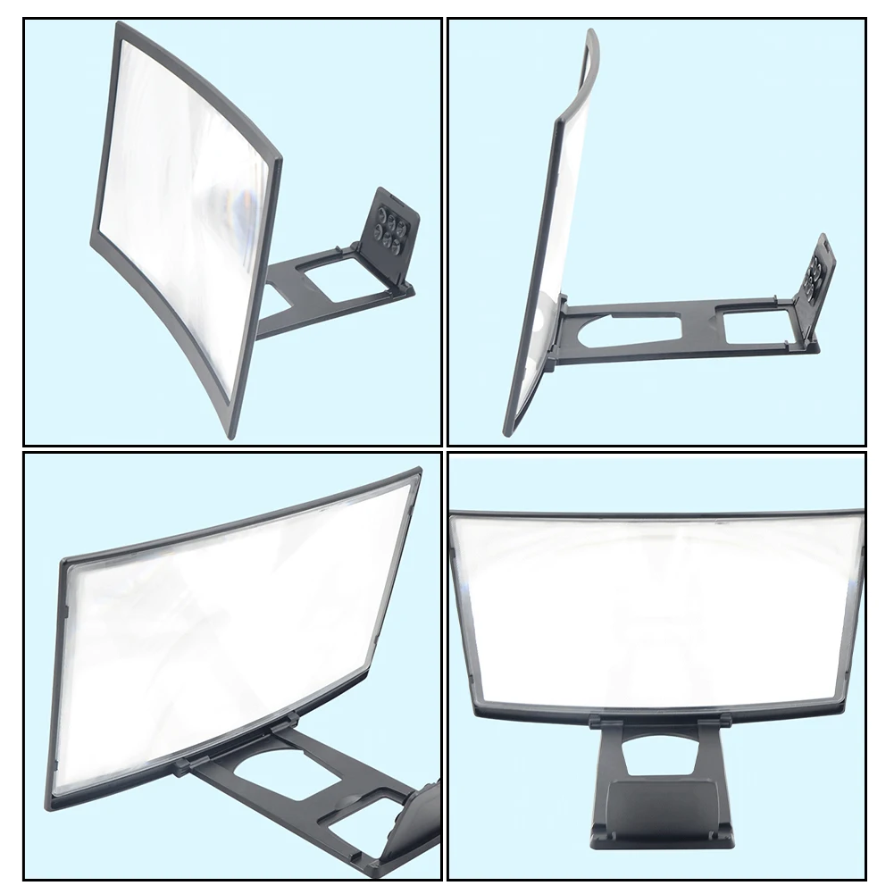 Универсальный портативный увеличитель экрана смартфона с 3D-видео для Huawei iphone