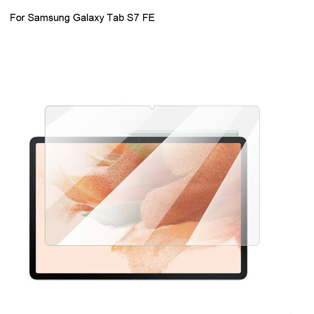 

1PC Ultra-Thin screen protector Tempered Glass For Samsung Galaxy Tab S7 FE Glass Tempered Screen protective S7FE Protection