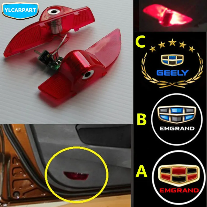 Автомобильный Добро пожаловат Ghost Shadow светильник для Geely Emgrand X7 EmgrarandX7 EX7